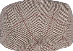 AGGIUS | Checked flat cap Bruin