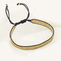 Armabandje Miyuki   Goud