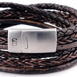 Armband Bonacci Donkerbruin