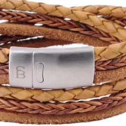 Armband Bonacci Lichtbruin