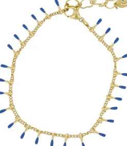 Armband Druppels Blauw