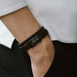 Armband Harrison Zwart
