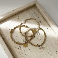 Armband Lotus Geel