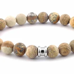 Armband Stones Basic Beige