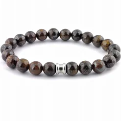 Armband Stones Basic Bruin