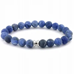 Armband Stones Basic Kobalt