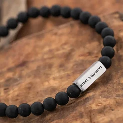 Armband Stones Zwart