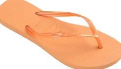 Badslippers Slim Oranje