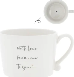 Beker From me to you  Wit
