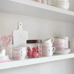 Beker Rose Heart Wit