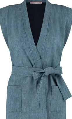 Blazer Florine Blauw