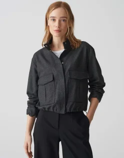 Blazer Jandra Zwart