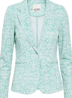 Blazer Kate Print Blauw