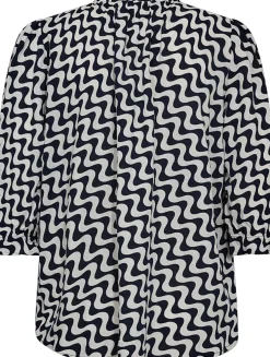 Blouse Adney Blauw