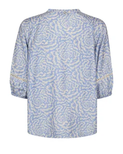 Blouse Aleyna Saku Blauw