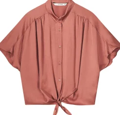 Blouse Batsleeves Rood