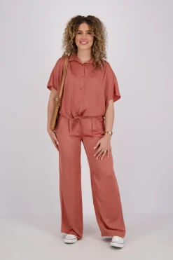 Blouse Batsleeves Rood