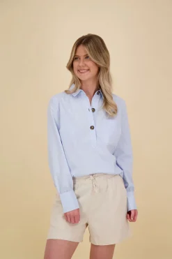 Blouse Blauw