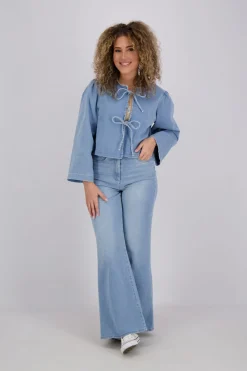 Blouse Bowy  Blauw