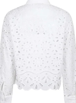 Blouse Broidery Anglaise Wit