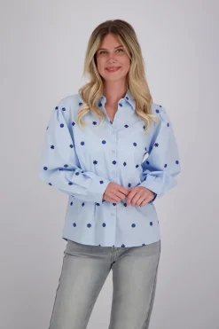 Blouse Cannes Blauw