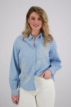 Blouse Caspiana Blauw