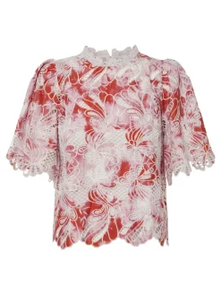 Blouse Cira Rood