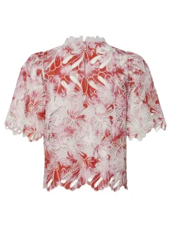 Blouse Cira Rood
