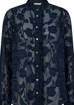 Blouse Donkerblauw