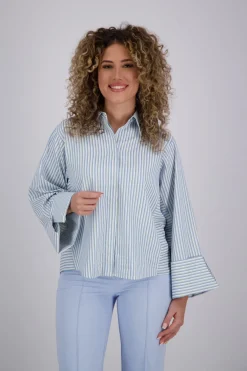 Blouse Elda Stripe Blauw