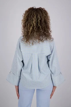 Blouse Elda Stripe Blauw