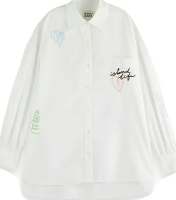 Blouse Embroidered Wit