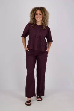 Blouse Ethelyn Bruin