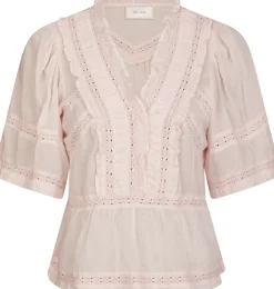 Blouse Evienne S Voile Roze