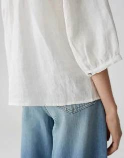 Blouse Fedora Wit