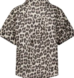 Blouse Feline Leopard Beige