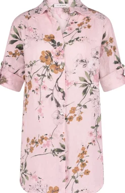 Blouse Femke Romantic Flower Roze