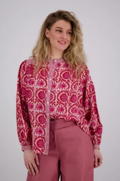 Blouse Flamingo Leandra Roze