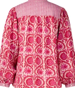 Blouse Flamingo Leandra Roze