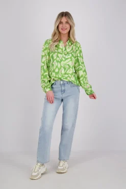 Blouse Floral Treasure Groen