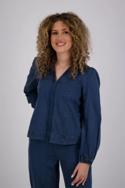 Blouse Fosy Tenly Blauw