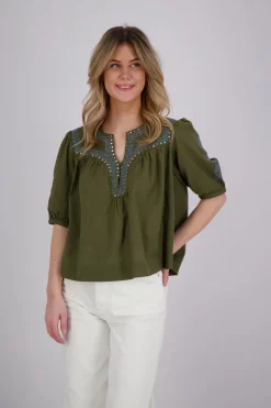 Blouse Groen