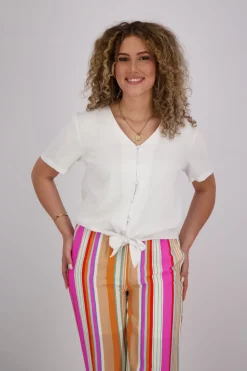Blouse Lava Wit