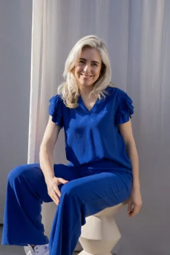 Blouse Lea Blauw