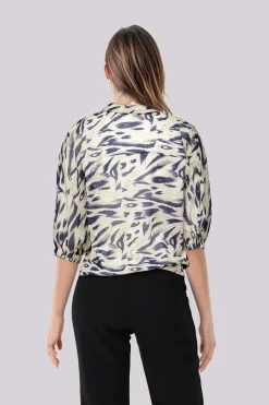 Blouse Leonie Blauw