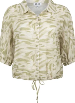 Blouse Leonie Groen