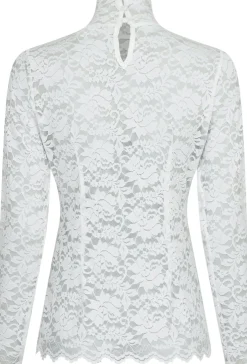Blouse Liza Laceflower Wit