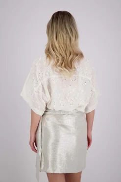 Blouse Menusa Wit