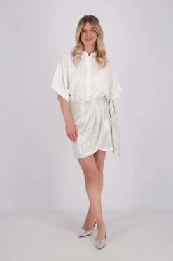 Blouse Menusa Wit