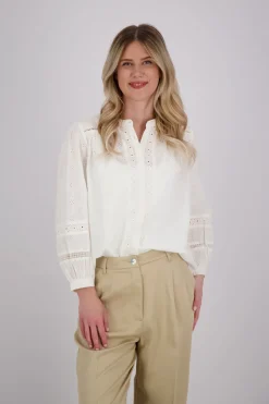 Blouse Mosaique Colette Wit